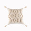 Tassels Cushion Cover 45x45cm Beige White Pillow Covers Decorative Pillow Case Square Home Boho Decor Macrame Pillowcase - Korvel