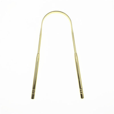 Stainless steel 304 tongue scraper, tongue coating cleaner, tongue scraper, tongue coating brush, oral care tool - Korvel