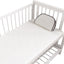 Baby fitted sheet pure cotton plus cotton sheets ins Japanese and Korean style quilted embroidered newborn sheets autumn and winter children's mattress - Korvel