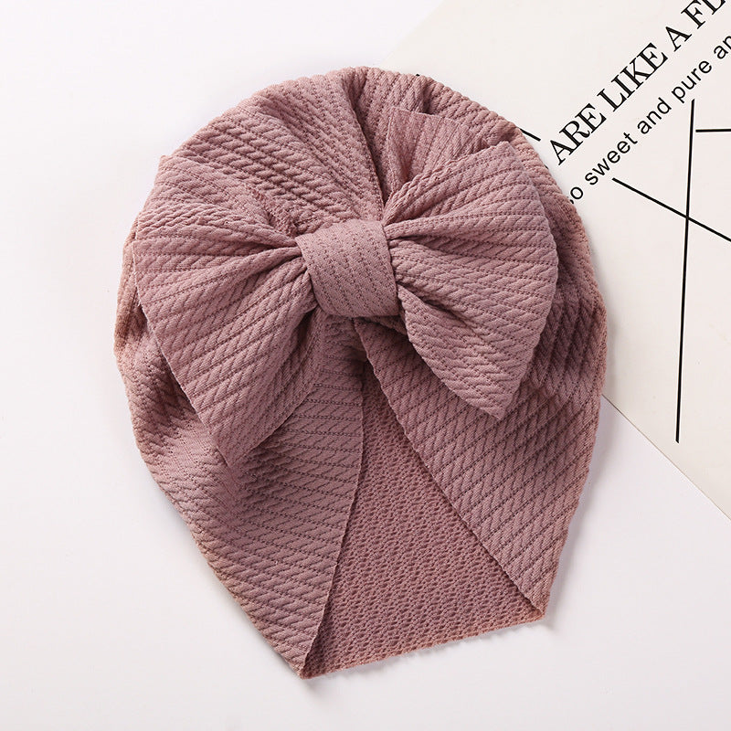 Chapeau pour bébé à double nœud Pit Strip - Bonnet chaud en pneu indien