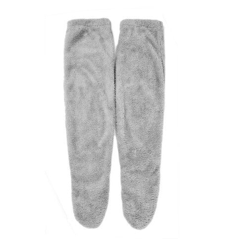 Calcetines de rodilla de felpa acogedora para la comodidad invernal