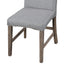 Ensemble de salle à manger TOPMAX en bois massif de style mid-century de 7 pièces