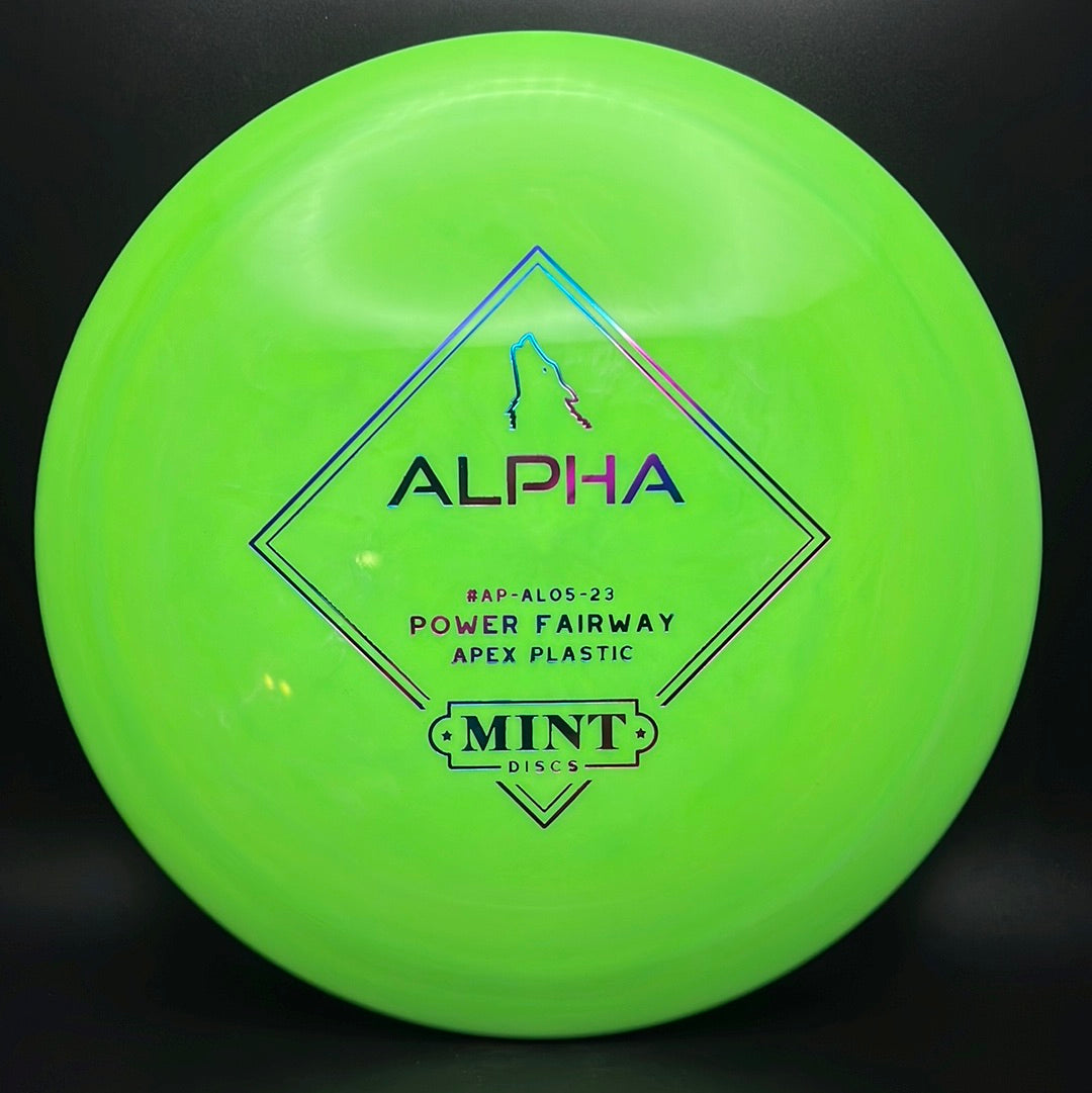 Apex Alpha - 5th Run Disc Golf Driver