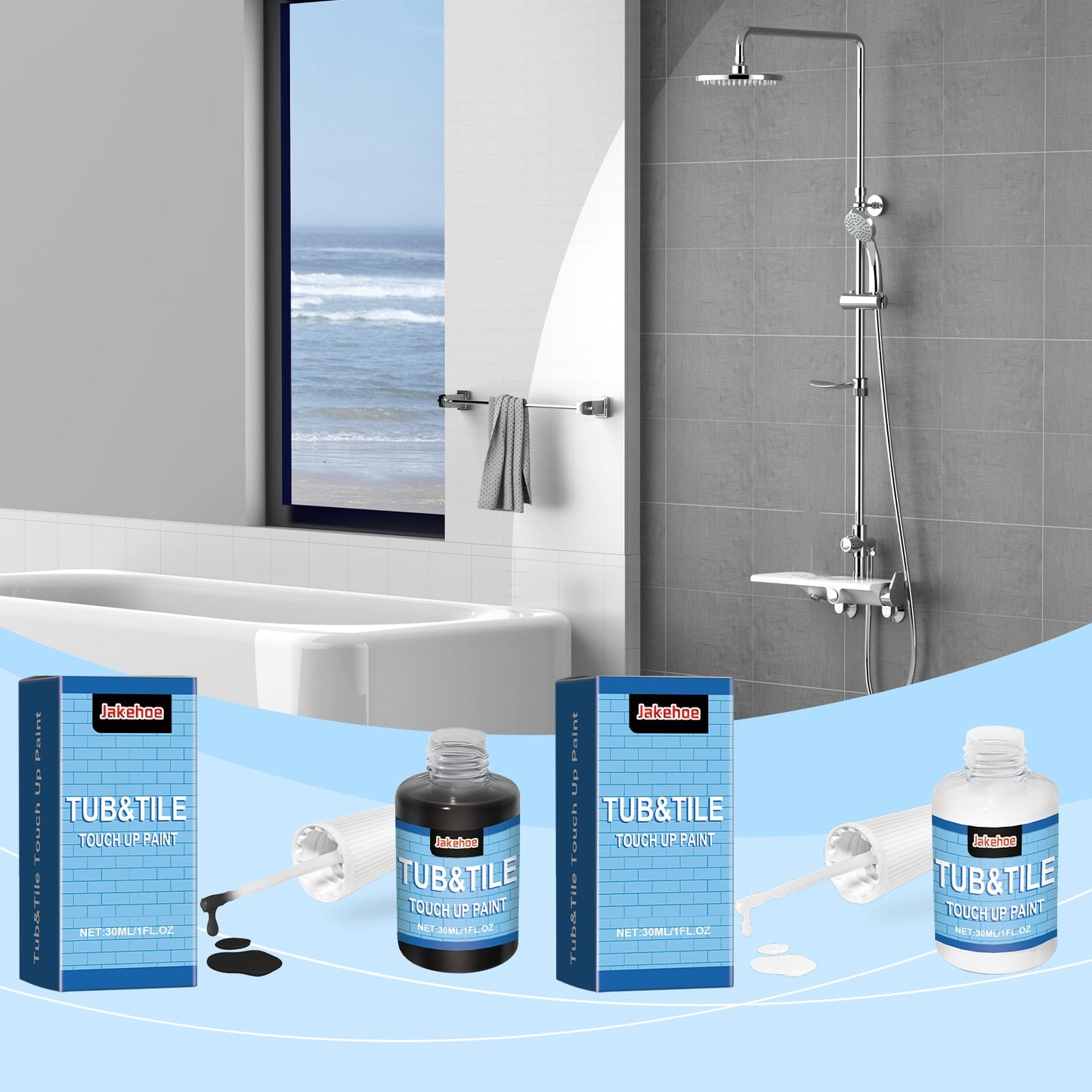 Premium Tile Repair Paint for Ceramic and Marble Surfaces