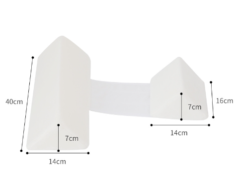 Adjustable Triangular Baby Positioning Pillow
