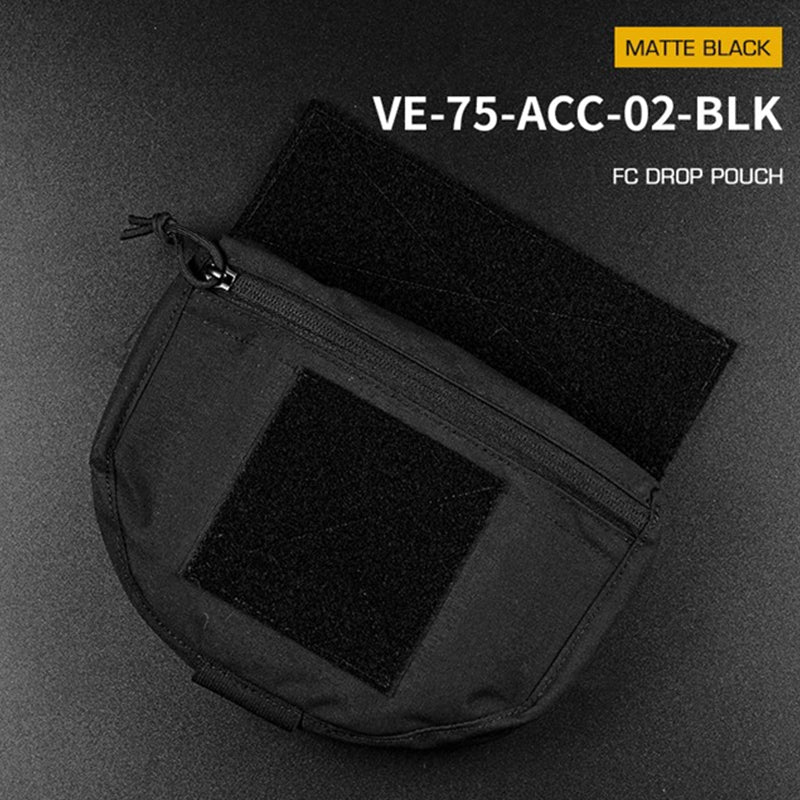 Tactical Hunting Vest with Drop Pouch for Outdoor Sports