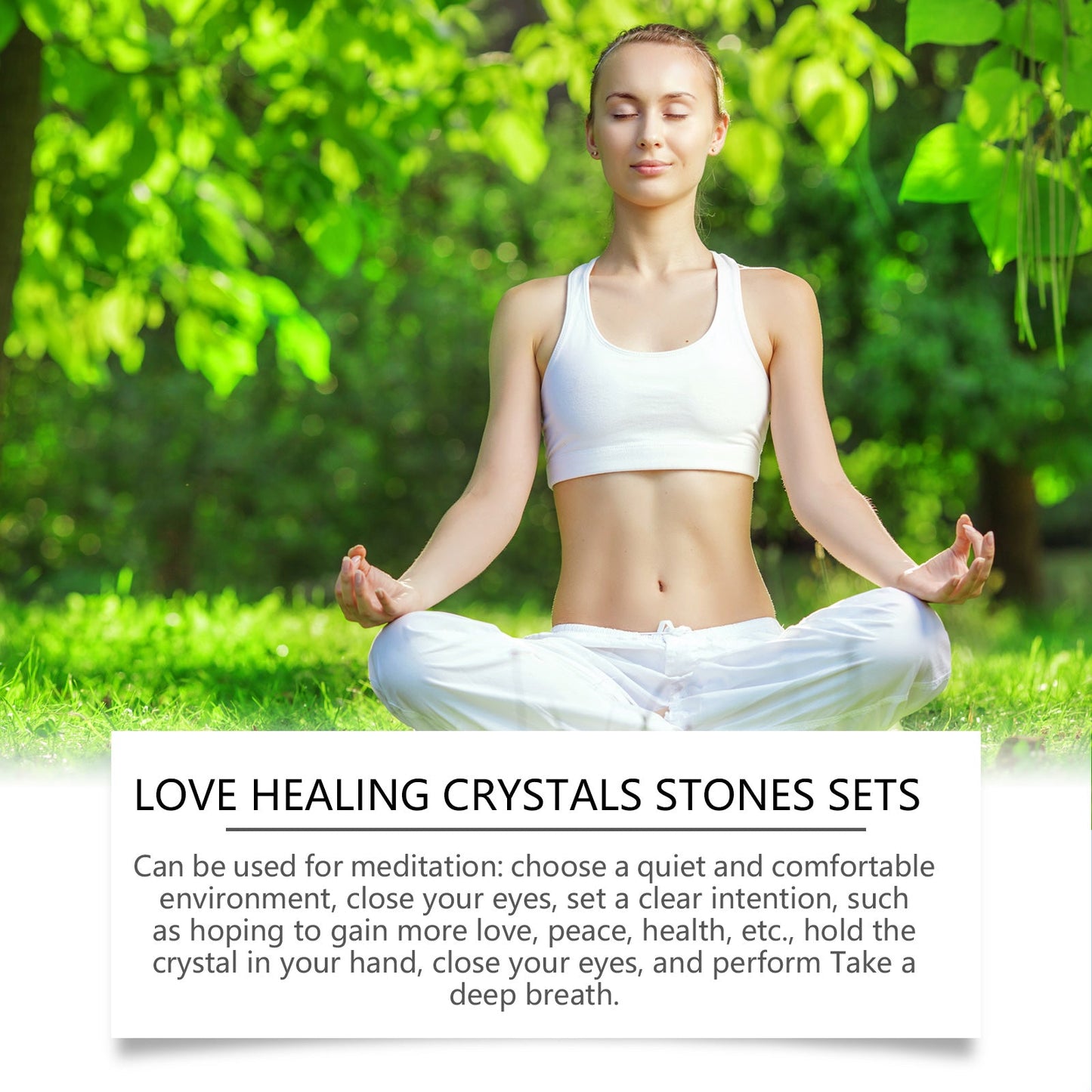 Love Crystal Healing Stone Set - Korvel