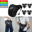 Fashion Motorcycle Drop Leg Bag Hip Bum Fanny Pack Waterproof Motorcycle Bag Outdoor Casual Waist Bag Motorcycle bike Bag Black - Korvel