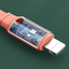 Neutral one to three data cable fast charging extension cable charging cable three in one data cable - Korvel