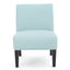 Elegant Light Blue Accent Chair