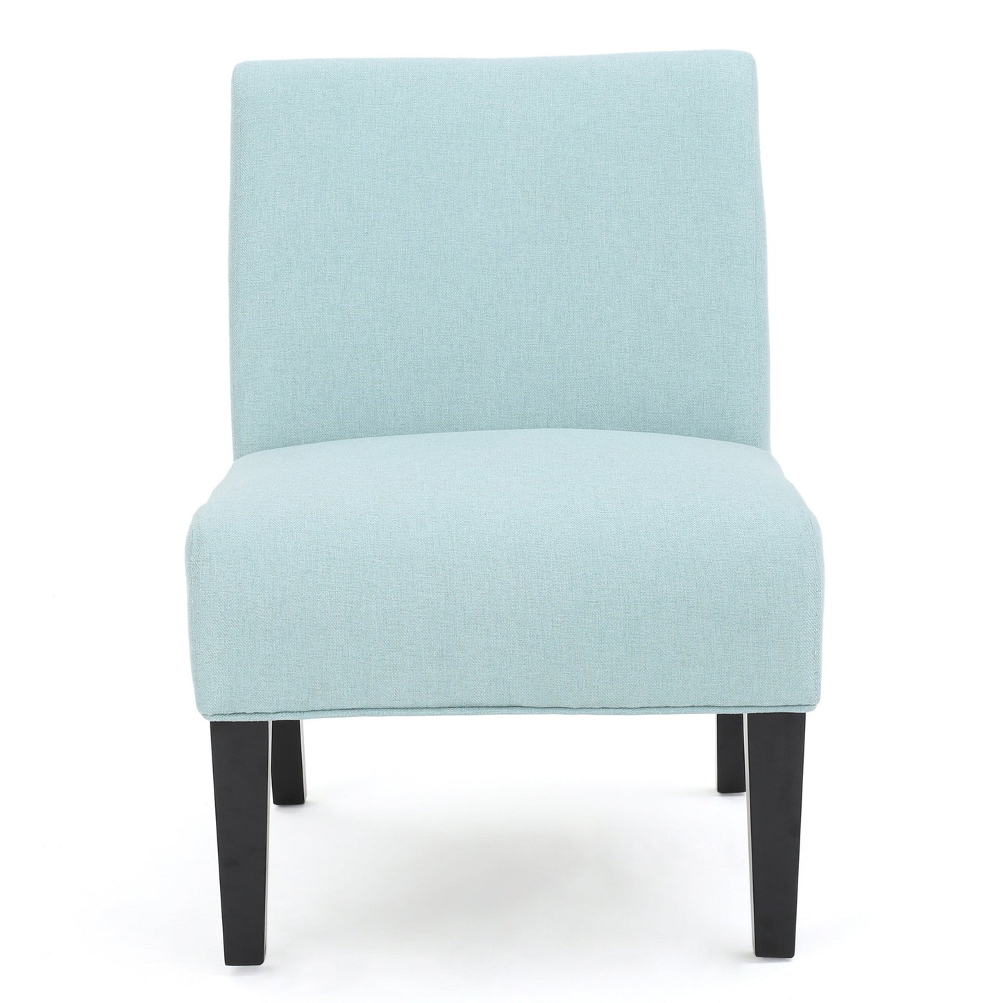 Elegant Light Blue Accent Chair
