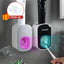 Automatic Toothpaste Dispenser Squeezers Toothpaste Tooth Dust-proof Toothbrush Holder Wall Mount Stand Bathroom Accessories Set - Korvel