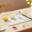 Silicone food insulation hot dish board, home folding multifunctional intelligent constant temperature heating table - Korvel