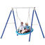 Metal Swing Stand With Saucer Outdoor Playground Metal Swing Set For Kids Outdoor Play Equipment - Korvel