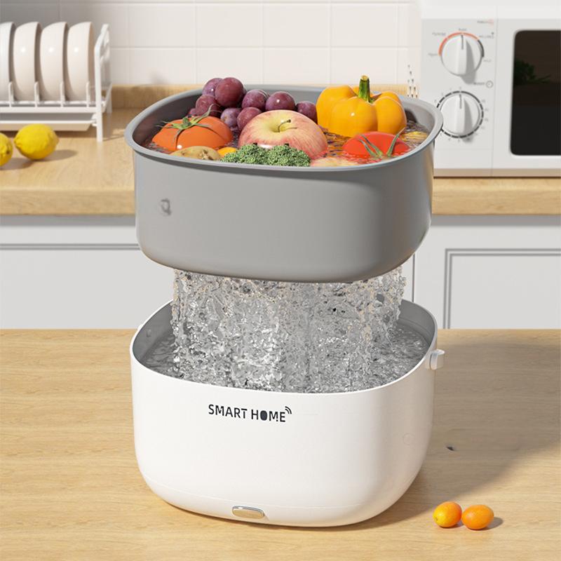 Fruit and vegetable purifier, fruit and vegetable machine, household fruit and vegetable multifunctional cleaning machine - Korvel