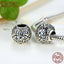 Charm de Plata Esterlina 925 BAMOER con Cristales Azules