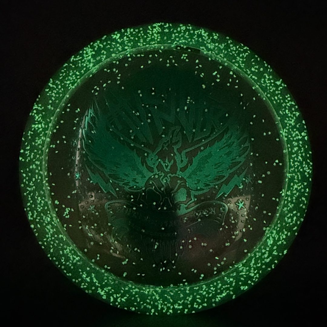 Glo Confetti CryZtal Avenger - Premium Disc Golf Driver