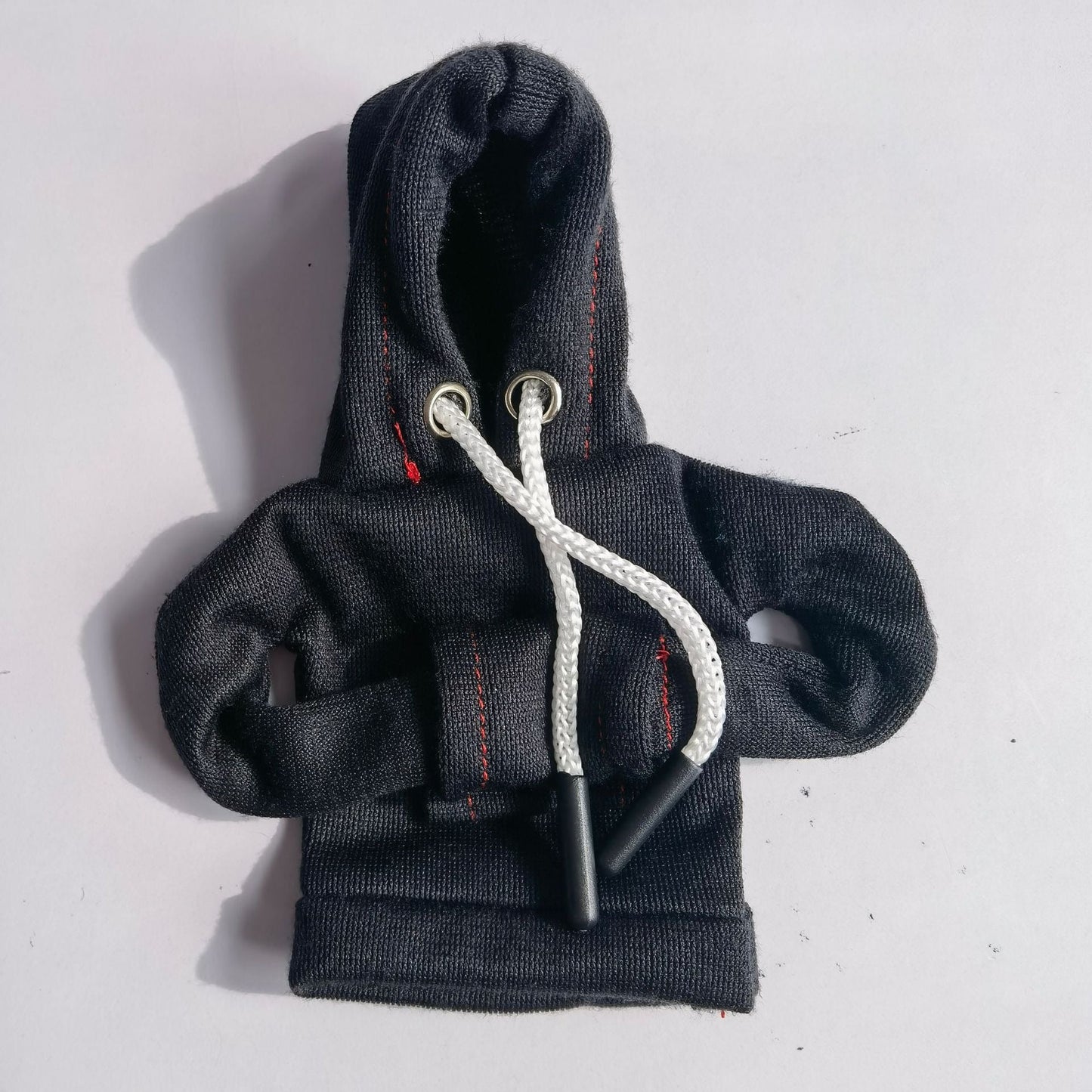 Automotive Interior Accessories Fashionable Hooded Shirt Shift Knobs Mini Hoodie Car Gear Shift Cover - Korvel
