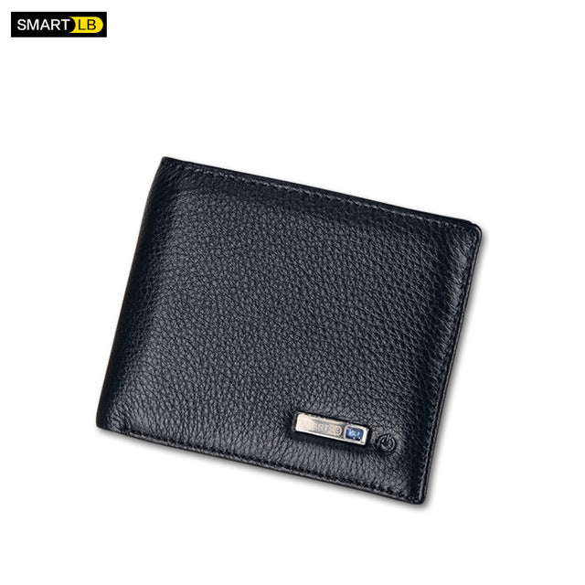 SMARTLB Cartera Bifold de Cuero Genuino - Diseño Slim Premium