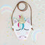 Cute Cartoon Animal Horse Leather Shoulder Bag Coin Purse Messenger Bag Babies Girls Kids Gift Mother Baby Diaper Bags Outdoor - Korvel