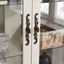 Elegant Lighted Curio Display Cabinet with Adjustable Shelves