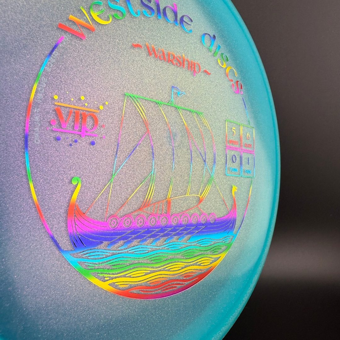 VIP Glimmer Warship Disc Golf Disc
