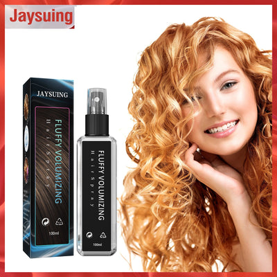 Hair Styling Spray Moisturizing Styling Fragrance Lasting Curly Hair Styling Dry Gel Hairspray Hair Fluffy Gel Water 100ml - Korvel