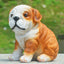 Bulldog ornament puppy resin - Korvel