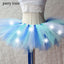 Arrival Women Tulle Tutu Skirt Sexy Mini Fancy Adult Petticoat Fluffy Yarn Ballet Dance Halloween Led Light Up - Korvel