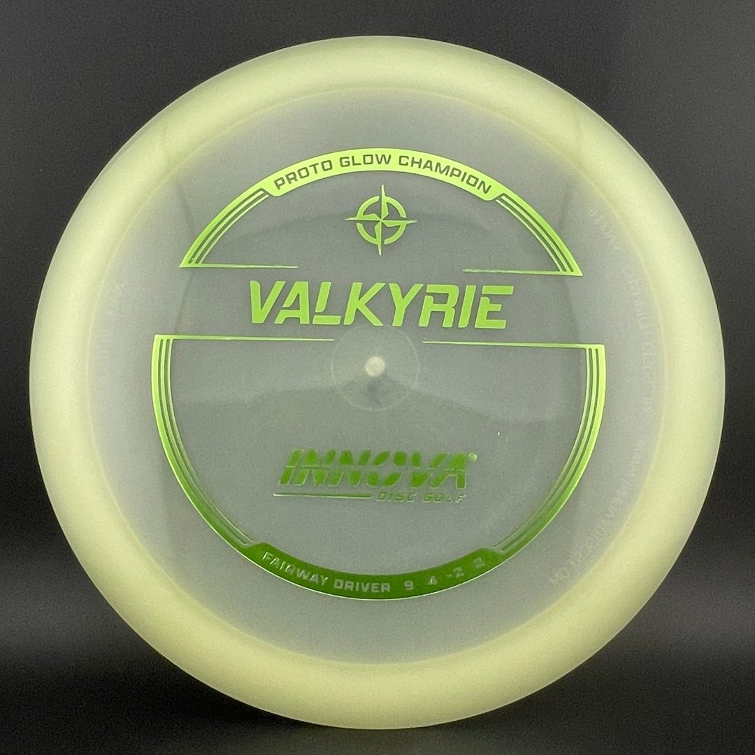 Proto Glow Champion Valkyrie Disc Golf Driver