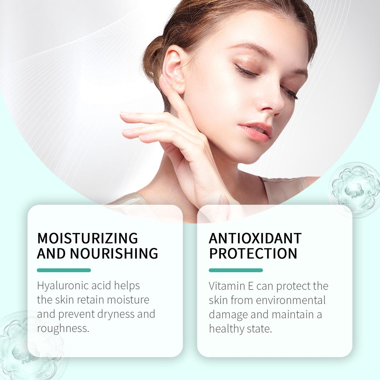 Facial Moisturizer Moisturizes Tender And Smooth Skin, Lightens Fine Lines, Brightens Skin Tone And Improves Skin Quality - Korvel