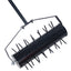 Rolling manual lawn aerator, Home aerator lawn tool pusher, 58-inch handle push lawn aerator for lawns, yards and gardens - Korvel