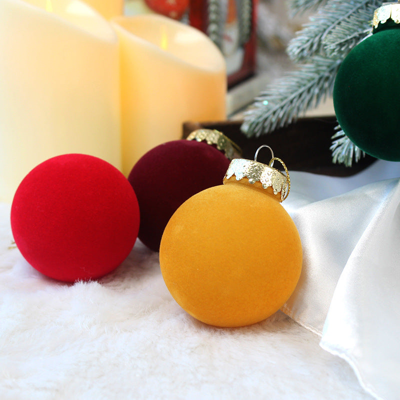 Elegant 6cm Christmas Ball Ornaments - Set of 12