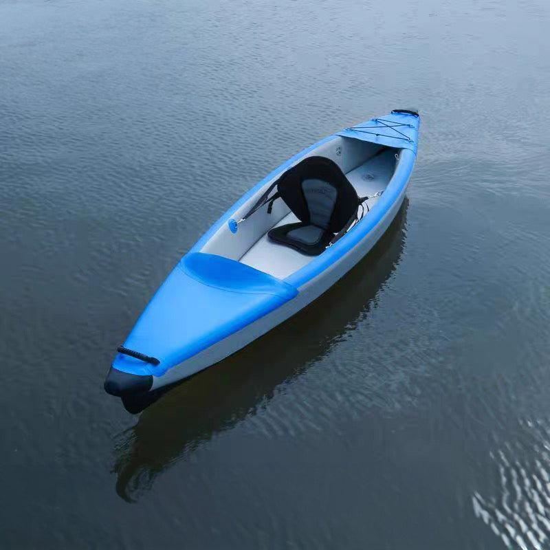 Adjustable padded seat for kayaks, paddleboards, canoes, with backrest, suitable for kayak, canoe, rafts, fishing. - Korvel