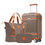 Hardshell Luggage Sets 3 Piece Carry-on Suitcase Double Spinner Wheels with TSA Lock for Men Women, Coppery (20in) - Korvel