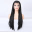 Long Synthetic Wig with Braided Box Braids Wigs For Black Women Daily Wear White Hat Wig Adjustable For Girls - Korvel