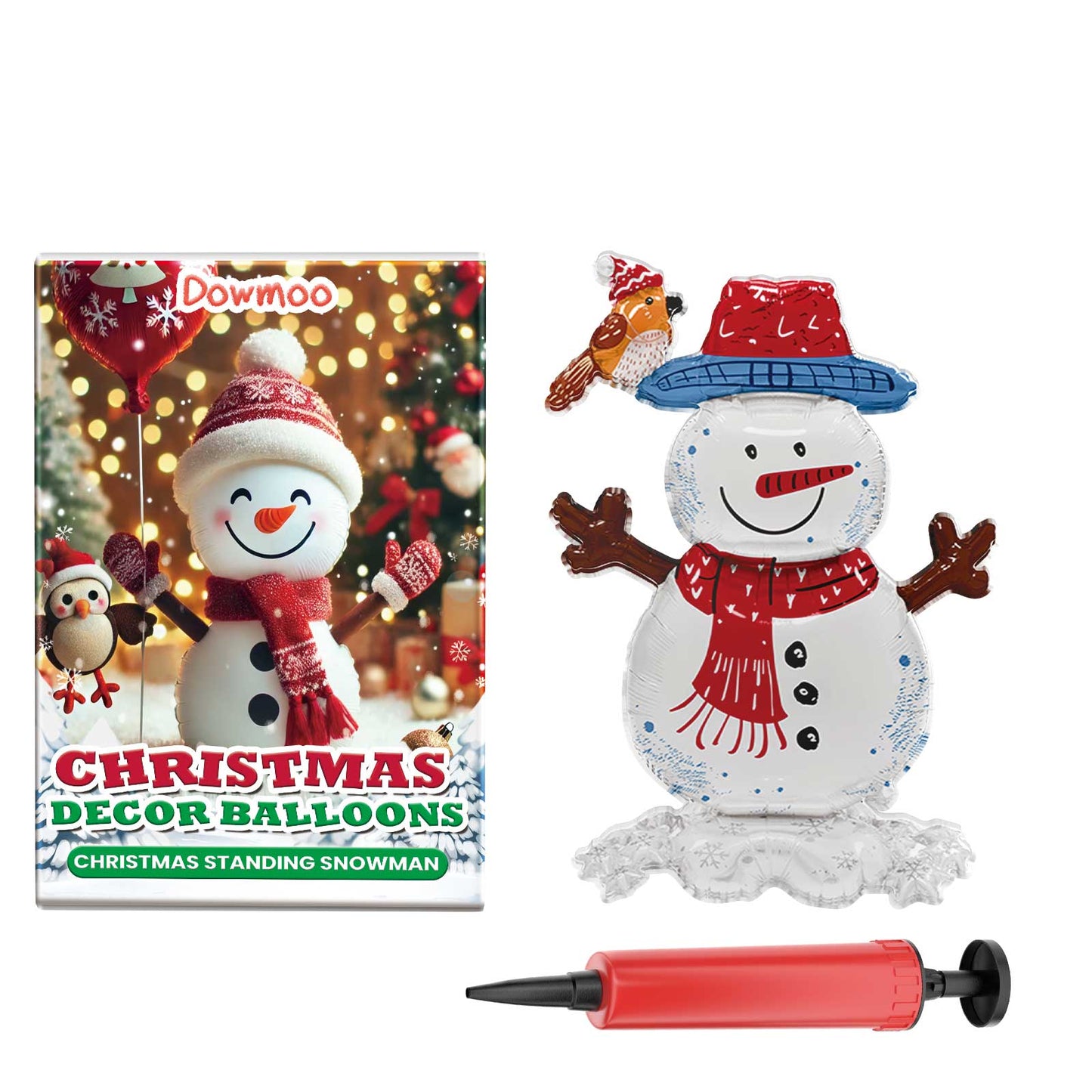 Christmas Balloons Balloon Standing Santa Claus Reindeer Christmas Tree Event Atmosphere Arrangement - Korvel