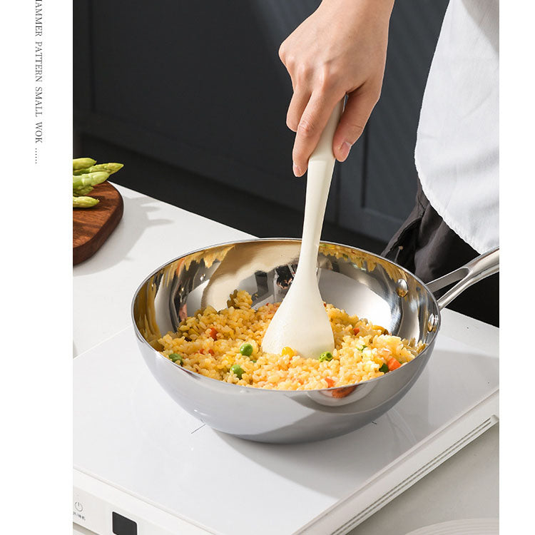 Poêle à frire en acier inoxydable 316 de qualité supérieure pour une cuisine polyvalente