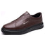 Sneakers with a casual style and anti slip lace up flat bottom with soft sole and soft surface can be easily kicked with one foot - Korvel