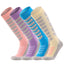 Merino Wool Socks Long Tube Professional Ski Socks Thickened Warm Full Wool Hoop Anti slip Pressure Sports Socks Breathable - Korvel