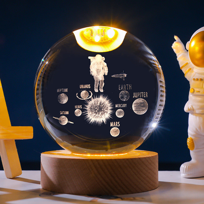 Starry Sky 3D Micro Landscape Crystal Ball Ornament