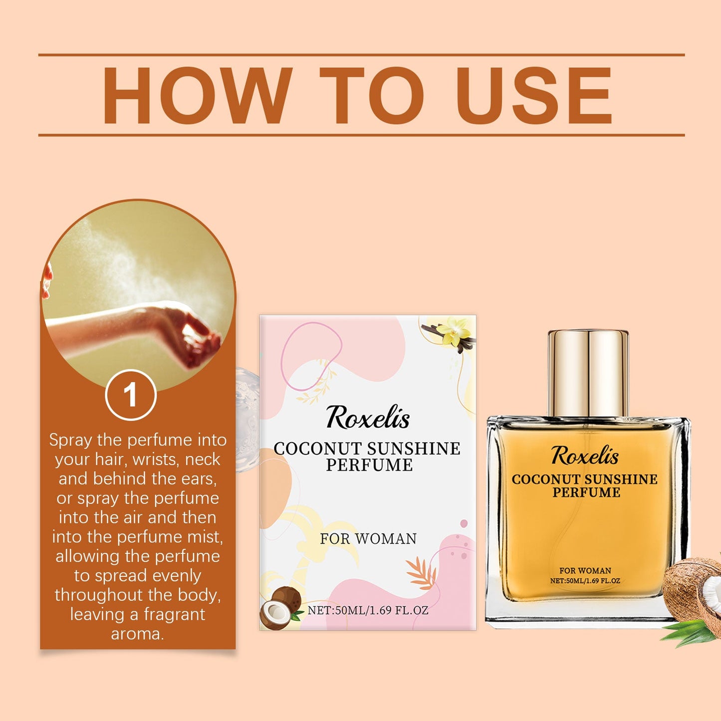 Light Vanilla Coconut Eau de Parfum