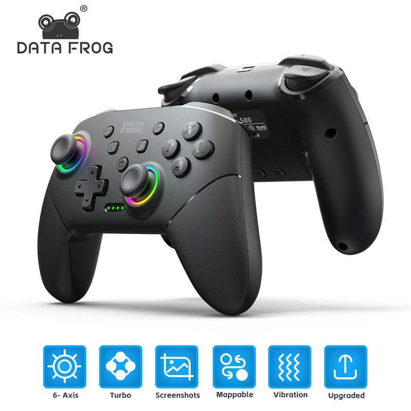 Suitable for Nintendo Switch/Switch Lite/OLED/PC Elite Edition Wireless Bluetooth Controller S80 - Korvel