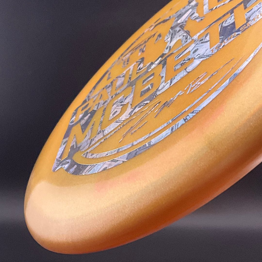 Metallic Z Luna - Gold 2021 Paul McBeth TS Disc Golf Putter