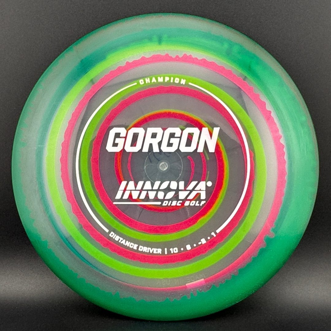 I-Dye Champion Gorgon Disc Golf Driver