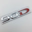 Premium Metal Tail Label Sticker for Tesla Models