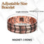 Pulsera de Cobre PureMag - Diseño Elegante para Uso Diario