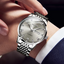 Montre mécanique automatique entièrement automatique pour homme avec lumière nocturne