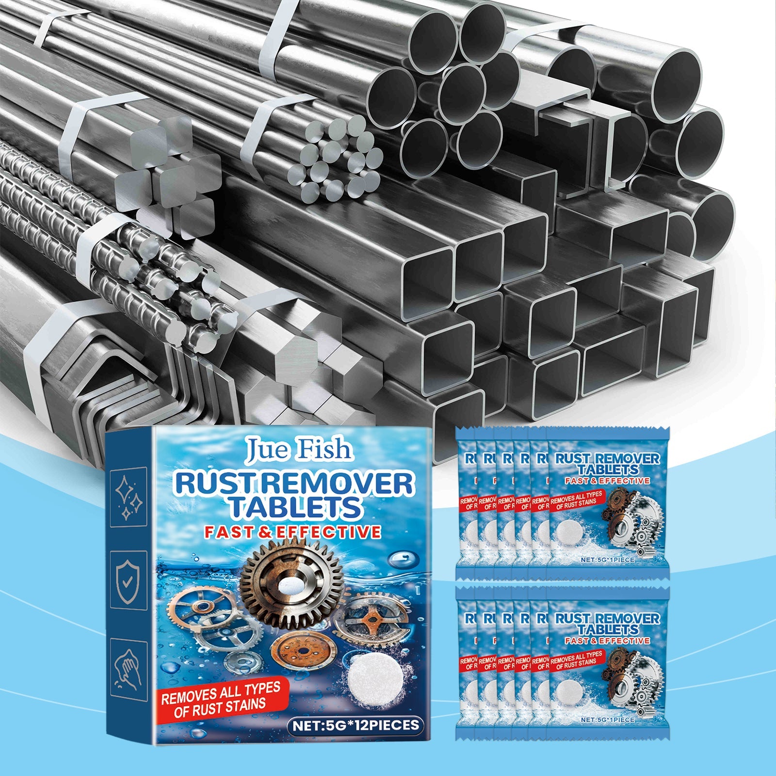 Multi-Function Rust Cleaning Sheet Metal Refurbished Car Wheel Screws Rust Cleaning To Remove Rust - Korvel
