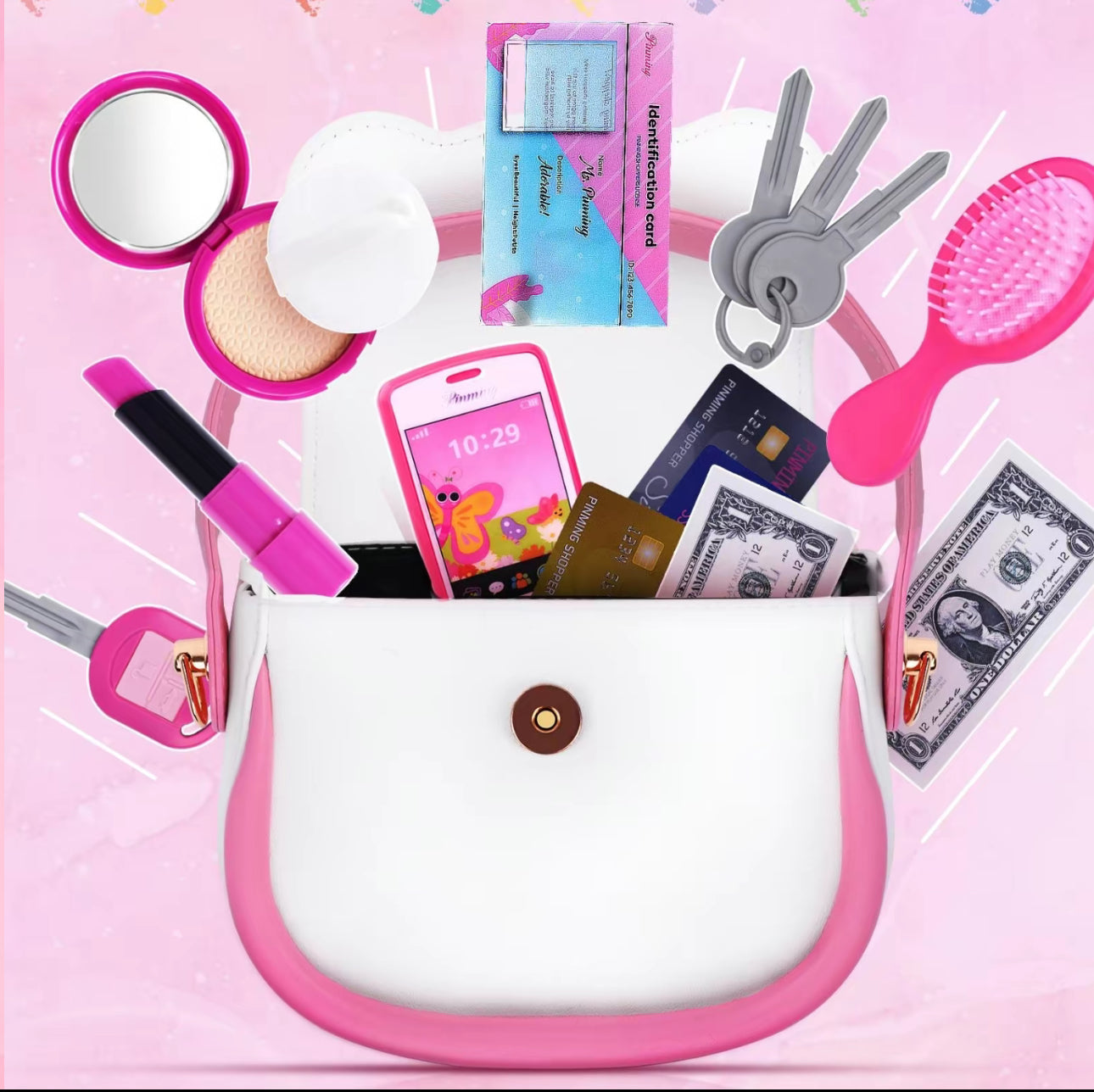 GlamGo Pretend Purse Set - Korvel